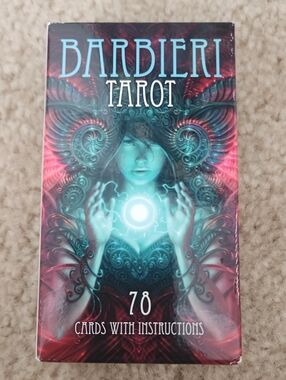 Paolo Barbieri Tarot Deck — Green and Red Mystic Tarot Cards
